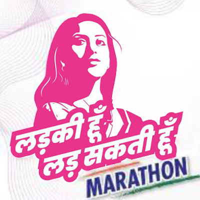 Ladki hoon lad sakthi koon - Marathon